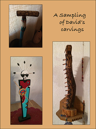 Davids carvings